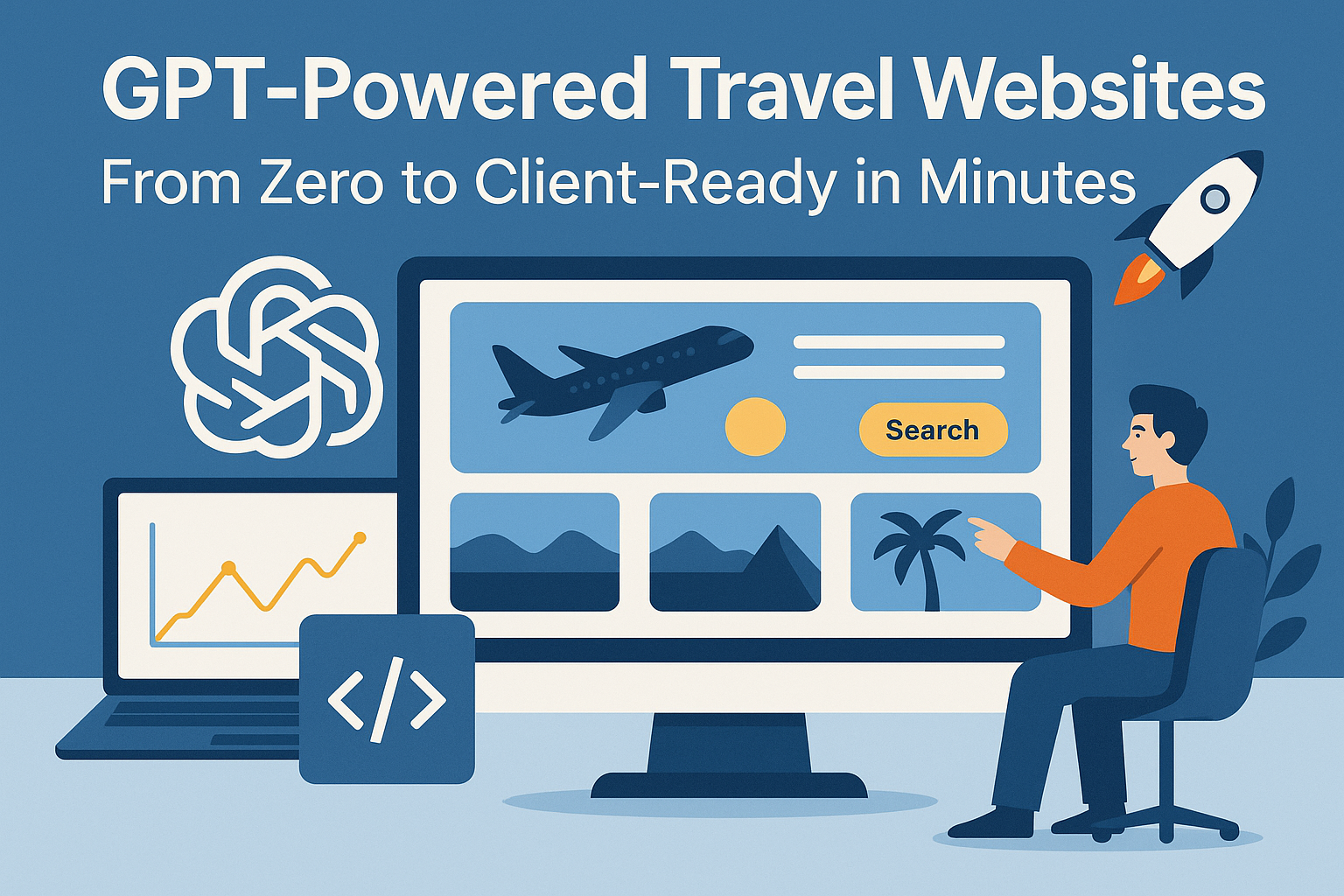 GPT-Powered Travel Websites: From Zero to Client-Ready in Minutes 🚀