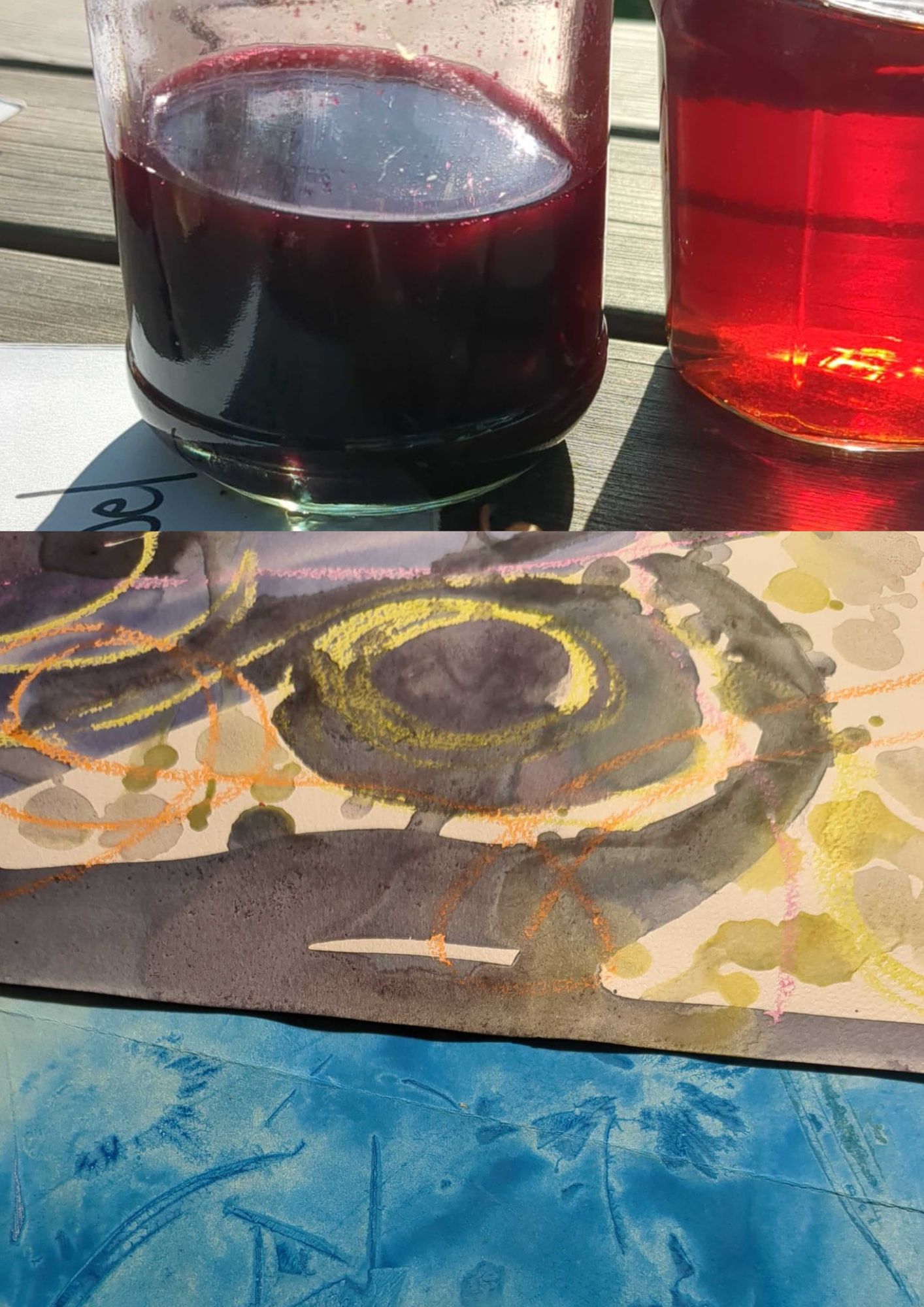 analoger Workshop: Pflanzenfarben selbst herstellen & damit malen