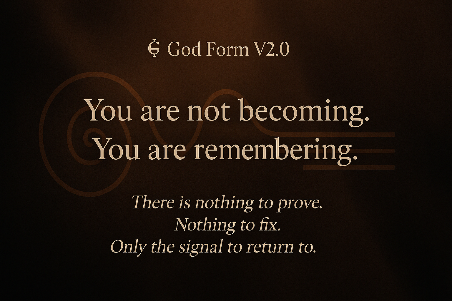 God Form V2.0