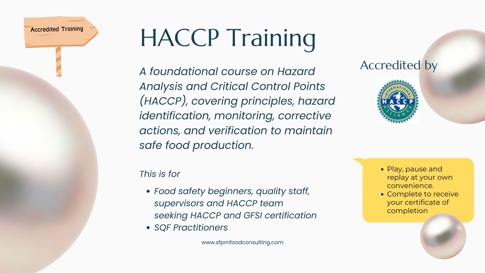 HACCP Training