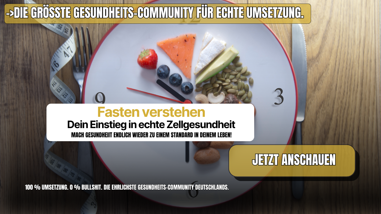 Fasten verstehen & richtig umsetzen – Dein Einstieg in echte Zellgesundheit