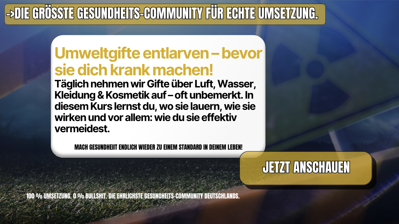 Wie Umweltgifte deine Gesundheit beeinflussen – und was du dagegen tun kannst