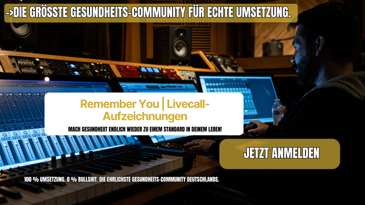 Remember You | Livecall-Aufzeichnungen