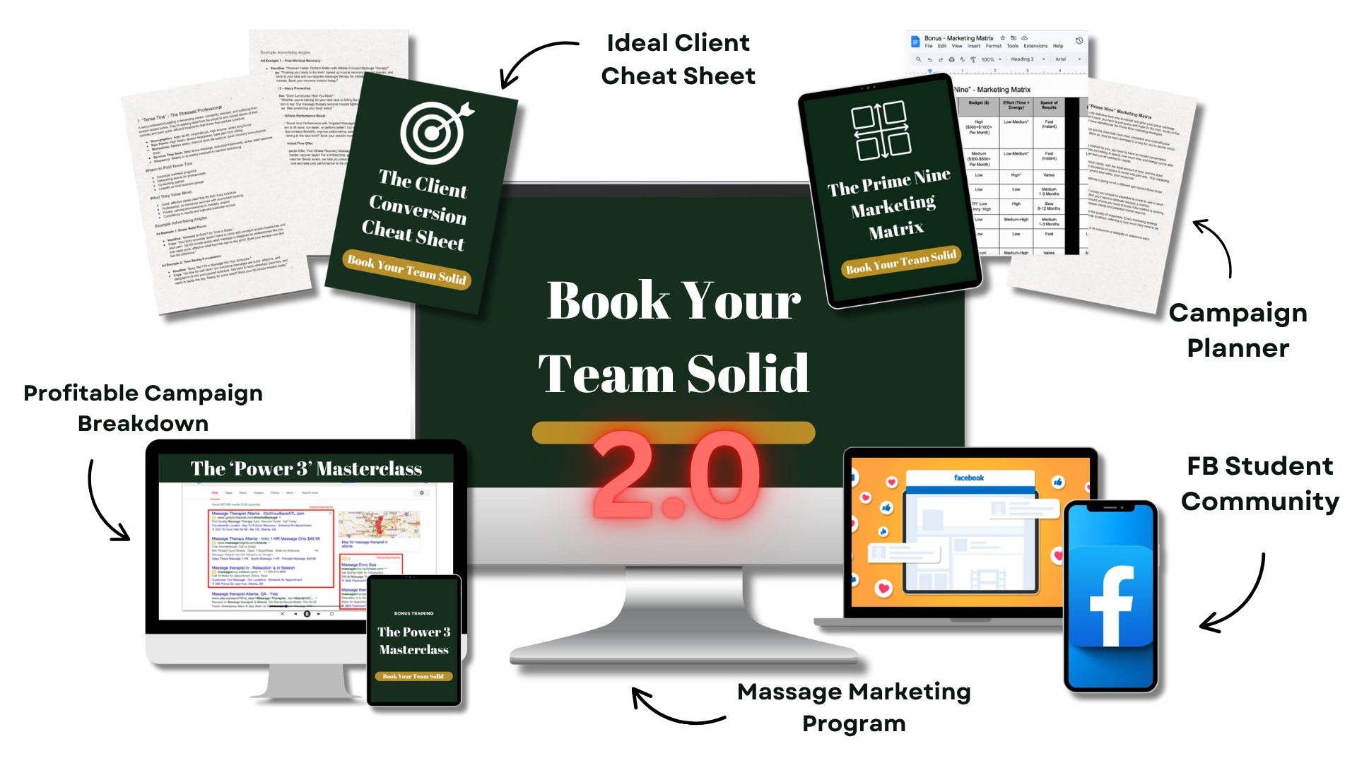 NEW! - Book Your Team Solid 2.0