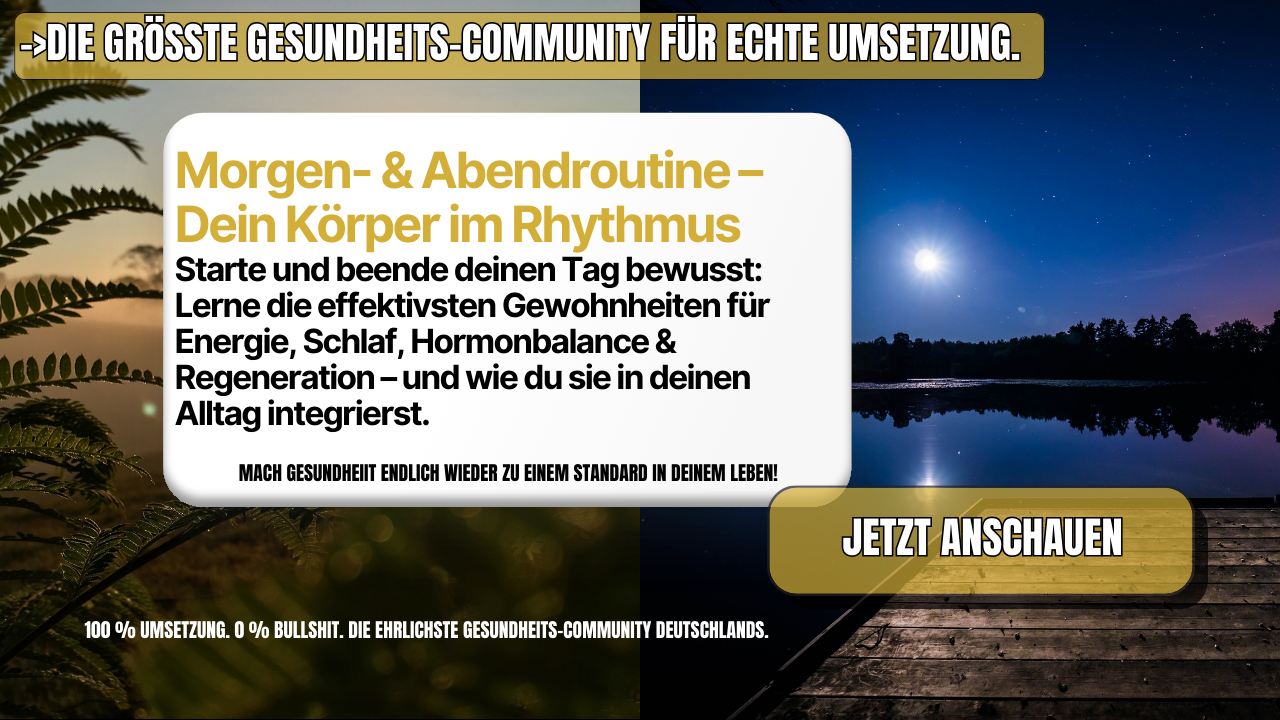 Routine mit Wirkung – Start & Ende deines Tages