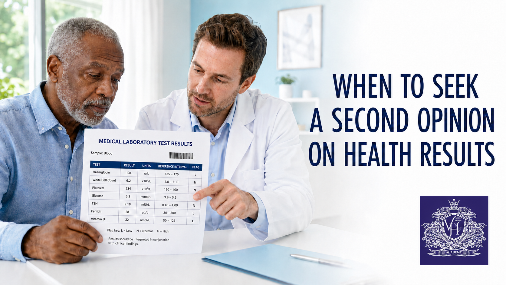 Learn when to seek a second opinion on health results, who to consult, how to prepare and how to make confident, informed healthcare decisions.