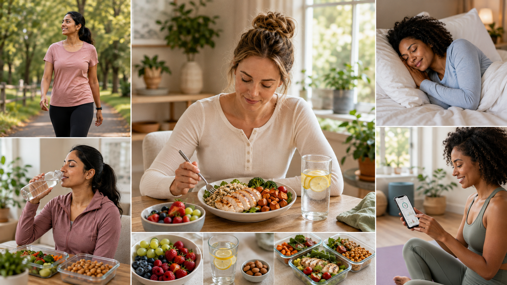Personalised health protocols supporting holistic wellbeing through nutrition, healthy habits, lifestyle changes and professional guidance.