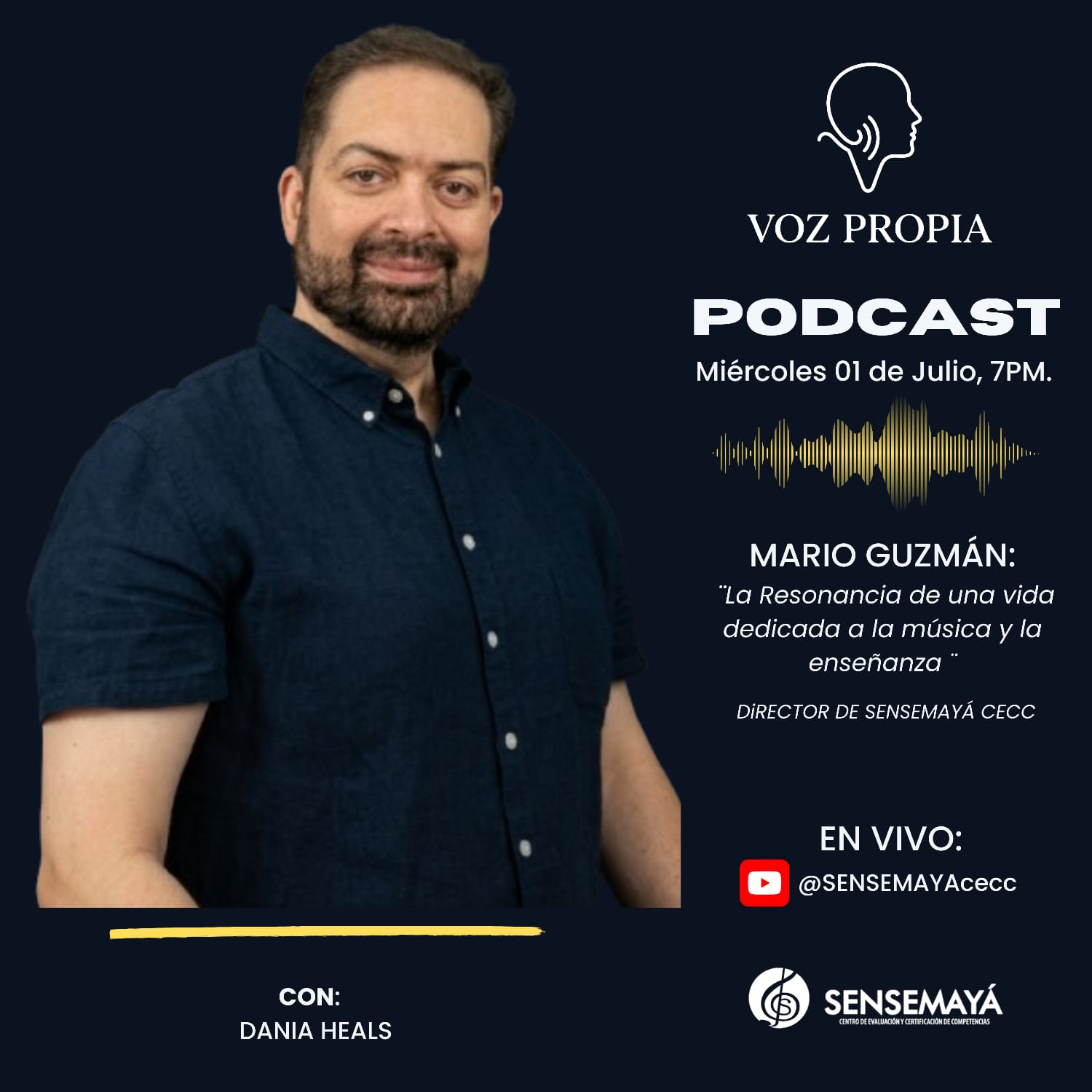 Mario Guzmán en Voz Propia Podcast